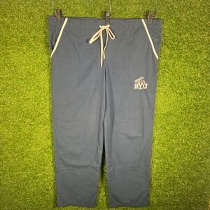 Scrub Dudz BYU Cougars Navy Blue Medical Scrub Pants Small
